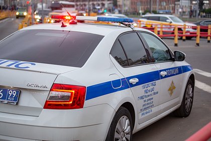 В Москве гаишники остановили автомобиль со взрывчаткой