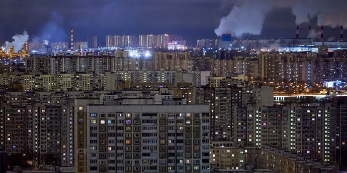 Собянин: Силами ПВО Минобороны сбит беспилотник, летевший на Москву