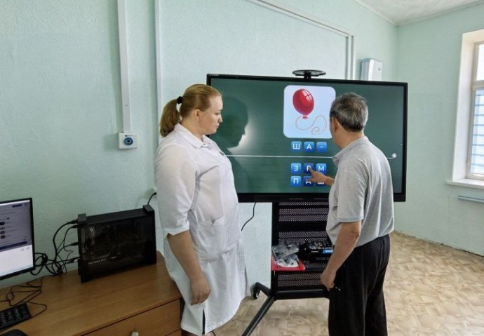 В астраханской больнице установили новый реабилитационный комплекс