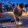 Белгородцы зажгли 90 тысяч свечей и создали «Огненные картины войны»