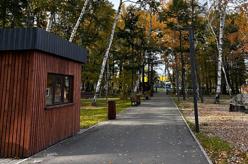 Парки и скверы Приамурья привлекают жителей в любую погоду