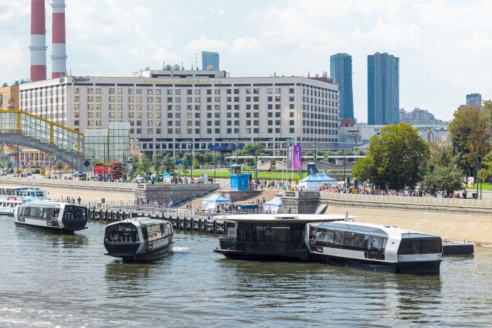 Электрофлот Москвы пополнился двумя новыми судами