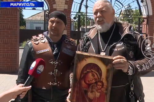 Байкеры из Благовещенска приехали в Мариуполь