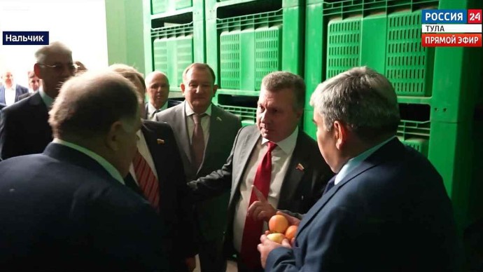 Сенатор Михаил Борщёв в составе делегации Совфеда посетил предприятия Кабардино-Балкарии