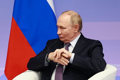 Путин выступит на пленарном заседании ВЭФ