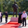 В Башкирии в день ВДВ открыли памятник Герою России Максиму Серафимову