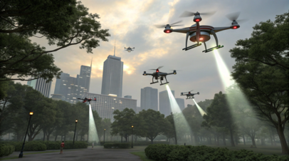 В Краснодаре отражается атака БПЛА