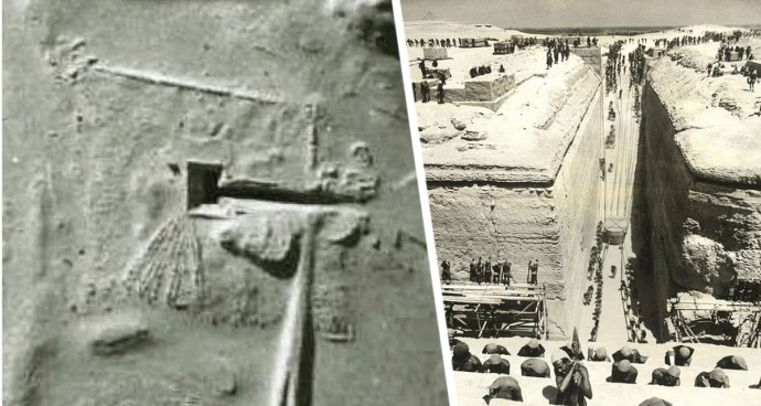 Обнаруженные секретные фотографии «Зоны 51 в Египте» недалеко от Пирамид, куда туристов не пускают до сих пор