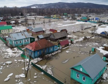 В районе Башкирии ввели режим «Чрезвычайная ситуация» из-за паводка