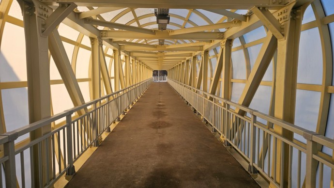 Новый маршрут для пешеходов: как изменится движение на развязке КАД и Кронштадтского шоссе Новый маршрут для пешеходов: как изменится движение на развязке КАД и Кронштадтского шоссе