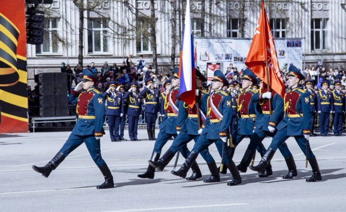 На время репетиций Парада Победы в Перми ограничат движение транспорта