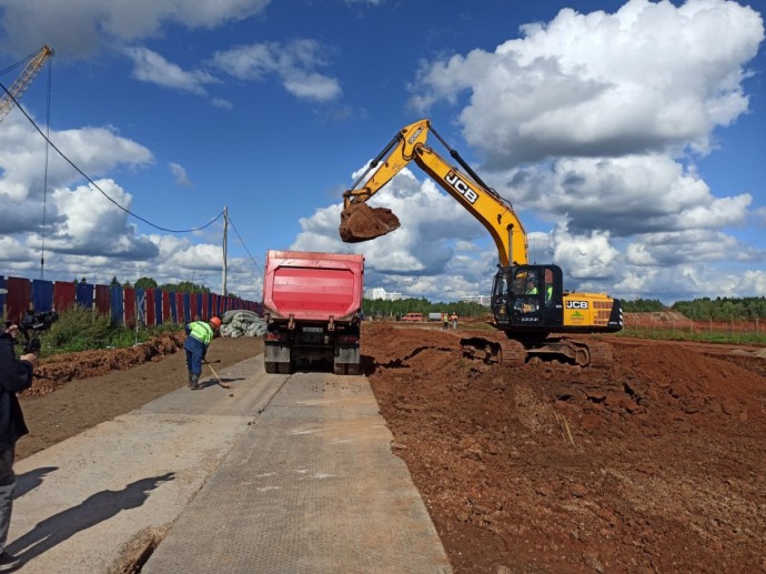 В Урванцево строят участок улицы Анжелия Михеева В Урванцево строят участок улицы Анжелия Михеева