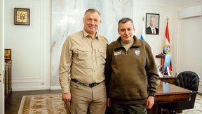 Марат Хуснуллин посетил Суджу и Большое Солдатское в Курской области
