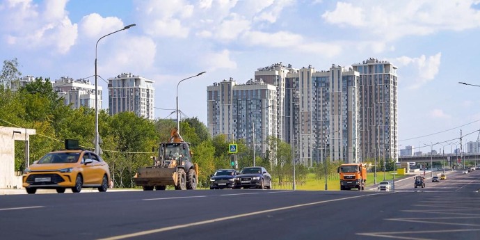 Улично-дорожная сеть от МСД до Юрловского проезда готова почти на 70%