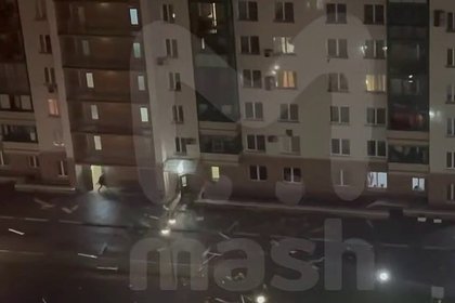 Первые минуты после попадания дрона ВСУ в многоэтажку под Москвой попали на видео Первые минуты после попадания дрона ВСУ в многоэтажку под Москвой попали на видео