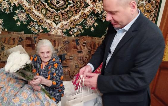 Жительница Курска Анастасия Сидорова отметила 100-летие