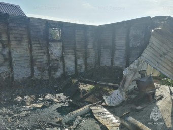 Включенный свет в бане привёл к пожару в Иркутской области