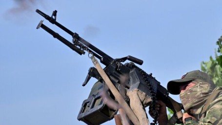 Взрывы прозвучали в небе над Донецком