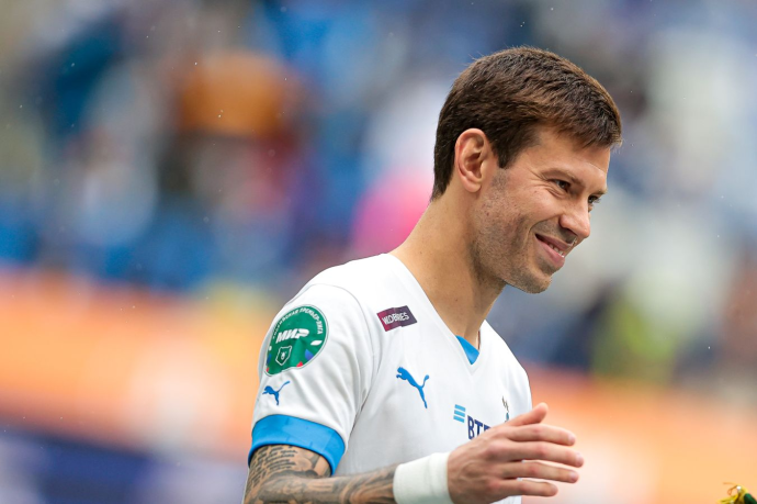 Фото: Смолов эмоционально отреагировал на результат матча "Динамо" - "Локомотив"