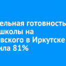 Строительная готовность новой школы на Ярославского в Иркутске составила 81%