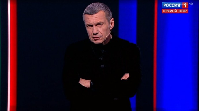 Этот момент из прямого эфира шоу Соловьёва не понравился украинским политикам