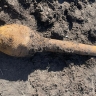 В Крымском районе во время земляных работ нашли снаряд для «Катюши» времен ВОВ