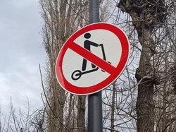 С начала марта в городе оштрафованы 15 электросамокатчиков