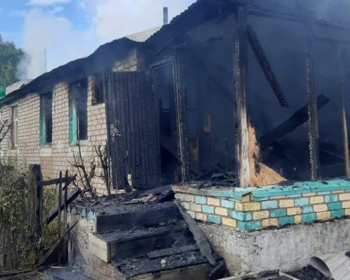 В Башкирии мужчина получил страшные ожоги во время тушения пожара