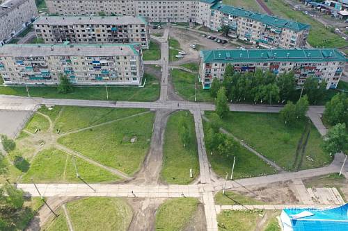 В Сковородине начались подготовительные работы по благоустройству сквера