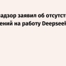 Роскомнадзор заявил об отсутствии ограничений на работу Deepseek в России