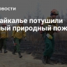 В Забайкалье потушили крупный природный пожар