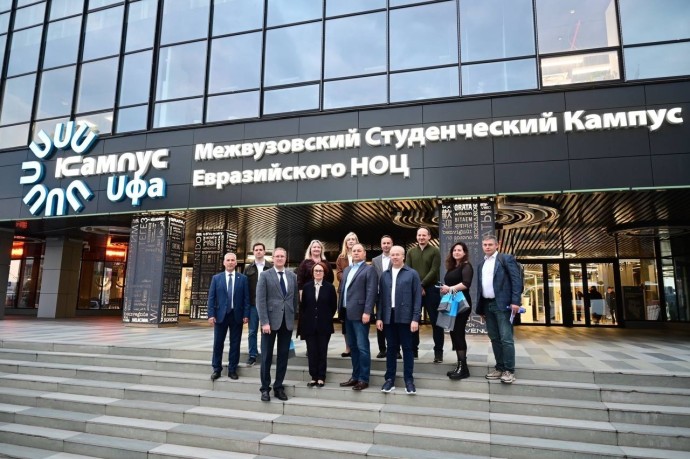В Уфе Эльвире Набиуллиной показали возможности Межвузовского кампуса