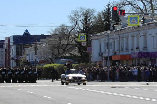 В Белогорске 23 апреля проведут первую репетицию военного парада
