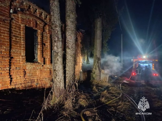 В Тульской области за сутки произошло 3 пожара: Тула, Новая Слободка, Малые Голубочки