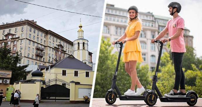 Москва на двух колесах: гид по идеальному маршруту на электросамокате от Сокола до Строгино