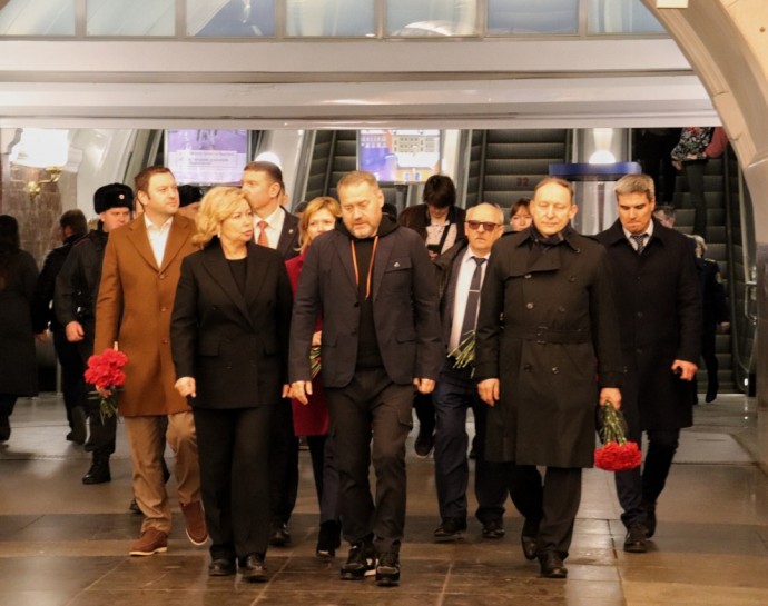 В Петербурге почтили память жертв террористического акта 2017 года в метрополитене