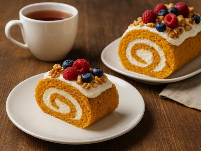 Абрикосовый рай на тарелке: простой рецепт рулета с эффектом вау Абрикосовый рай на тарелке: простой рецепт рулета с эффектом вау