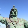В Уфе начали разбирать памятник Салавату Юлаеву