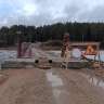 В Кировской области запретили ездить по мосту через реку Луза