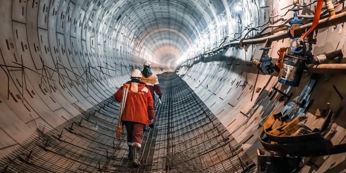 Первая за 70 лет новая станция Кольцевой линии московского метро готова на 35% Первая за 70 лет новая станция Кольцевой линии московского метро готова на 35%