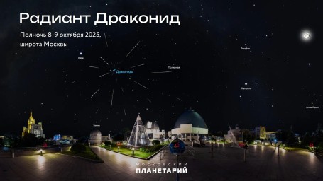 В ночь с 8 на 9 октября ярославцы смогут увидеть звездопад Дракониды
