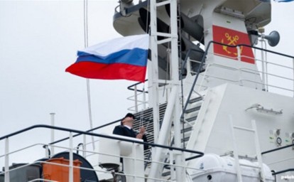 На Шикотан прибыл новый российский краболов