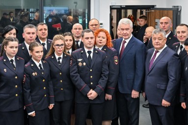Сергей Собянин открыл два современных здания ОВД