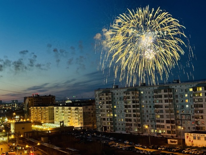 В Якутске отменили праздничный салют в честь Дня города