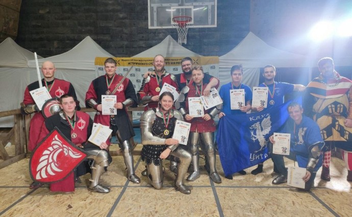 Сахалинские рыцари завоевали первое место в одной из номинаций турнира-фестиваля в Казани