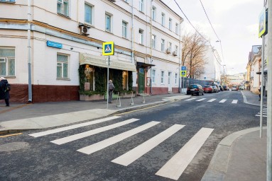 На 15 улицах Тверского района завершились работы по благоустройству