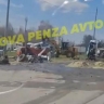 В Пензенской области случилась страшная авария с автовозом. ВИДЕО