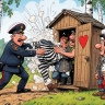 Нарочно не придумаешь: в Майме полицейский помог задержанному брату сбежать через туалет