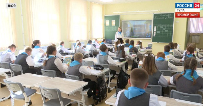 В тульских школах ноябрьские перемены пройдут под патриотические хиты