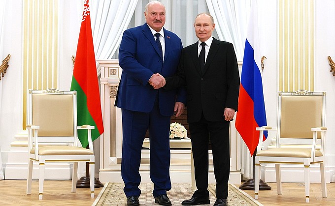 Встреча с Президентом Белоруссии Александром Лукашенко